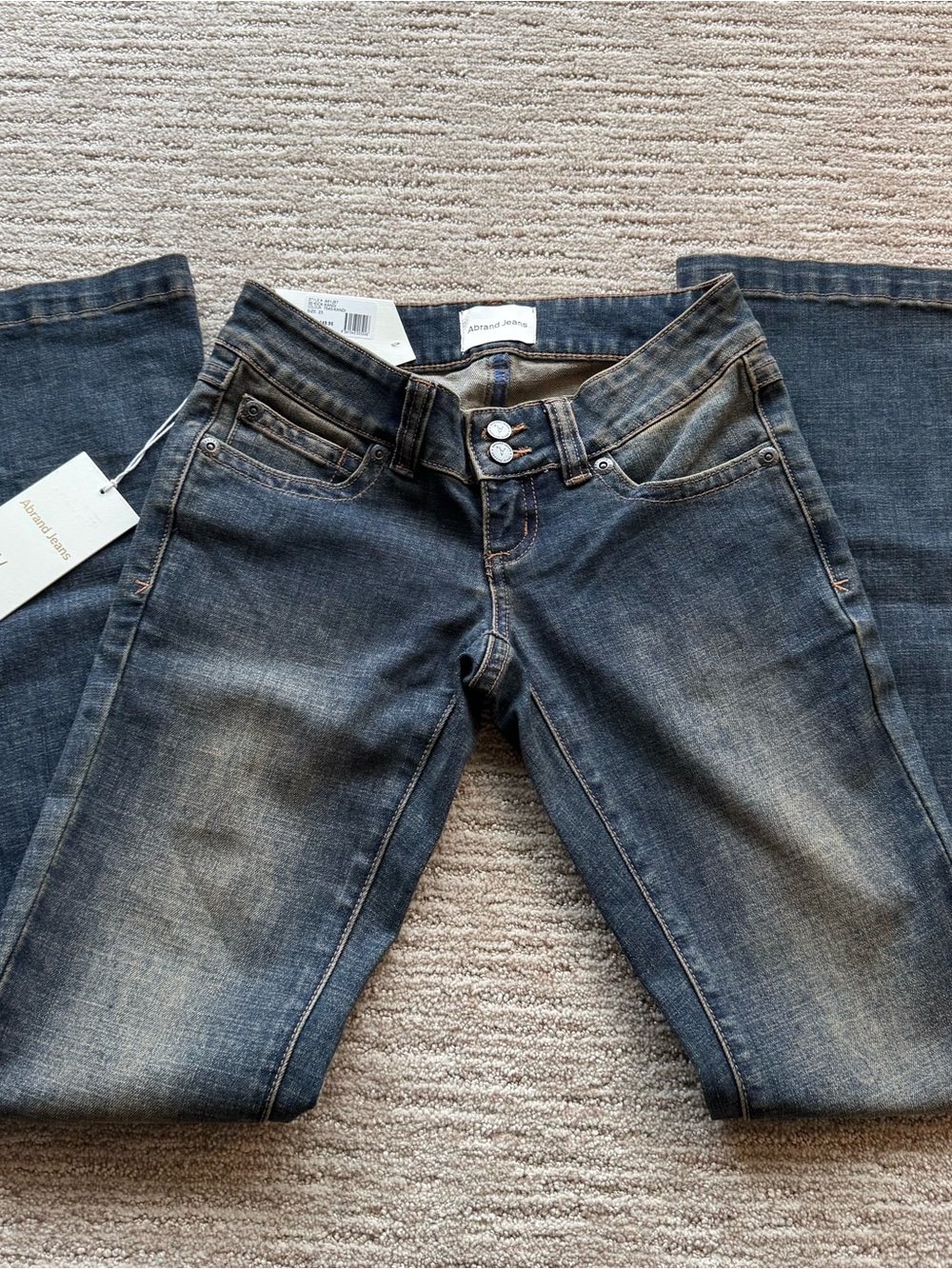 Abrand 00 Super Low Kick flare jeans